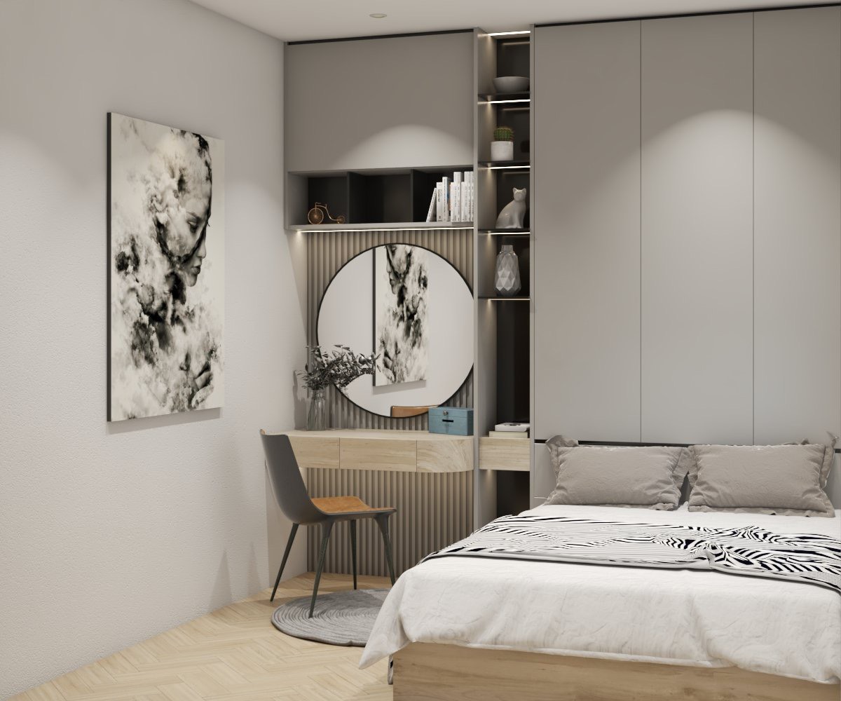 Thiết kế nội thất nhà ở A Hường Uông Bí
